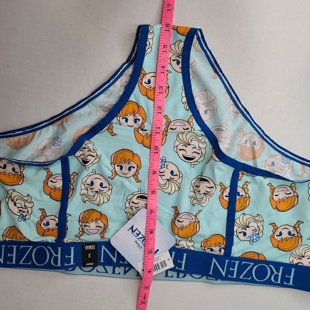 3X 22W 24W Torrid Blue Frozen Cheeky Panty Disney Princess Elsa Anna Cotton Plus - Picture 7 of 8